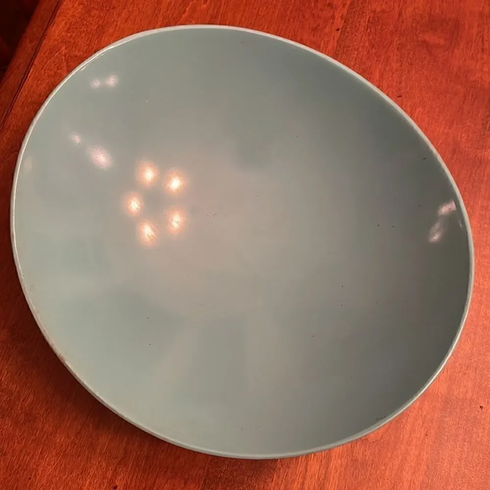 Atomic Set of 3 Teal Vintage Melamie Bowls